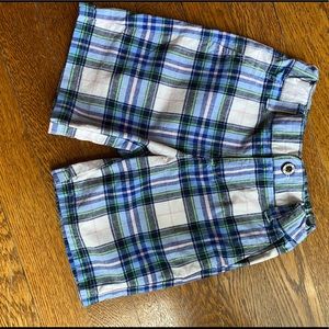 Janie an Jack plaid shorts